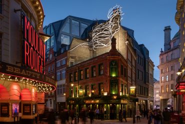 Acrylicize Unveils "London is a Forest," a Giant Installation in London's Soho