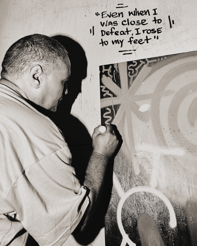 Angel Ortiz (LA II) In His New York Studio