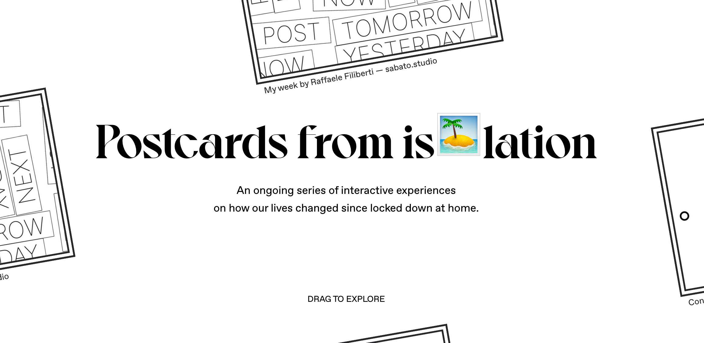 Postcards from Isolation